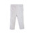 Hudson Baby Quilted Cotton Dress and Leggings, Silver Snowflakes