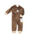 Hudson Baby Plush Jumpsuits, Moose