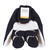 Hudson Baby Trapper Hat, Mitten and Bootie Set, Navy