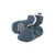 Hudson Baby Trapper Hat, Mitten and Bootie Set, Coronet Blue