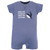 Touched by Nature Organic Cotton Rompers, Ocean