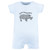 Touched by Nature Organic Cotton Rompers, Endangered Rhino