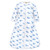 Hudson Baby Long Sleeve Muslin Sleeping Bag, Wearable Blanket, Sleep Sack, Blue Whale