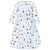Hudson Baby Long Sleeve Muslin Sleeping Bag, Wearable Blanket, Sleep Sack, Alphabet Animals