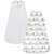Hudson Baby Interlock Cotton Sleeveless Sleeping Bag, Blue Royal Safari