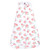 Hudson Baby Interlock Cotton Sleeveless Sleeping Bag, Soft Pink Roses