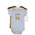 Hudson Baby Cotton Bodysuits, Construction 3-Pack