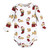 Hudson Baby Cotton Long-Sleeve Bodysuits, Christmas Dog