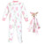 Hudson Baby Flannel Plush Sleep and Play and Security Toy, Fawn
