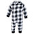 Hudson Baby Plush Jumpsuits, Gray Penguin