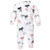 Hudson Baby Plush Jumpsuits, Pink Moose