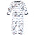 Hudson Baby Premium Quilted Coveralls, Cars