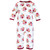 Hudson Baby Premium Quilted Coveralls, Autumn Rose