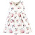 Hudson Baby Quilted Cardigan and Dress, Dusty Rose Floral
