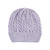 Hudson Baby Knit Cuffed Beanie 3pk, Lilac Cream