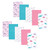 Hudson Baby Cotton Flannel Burp Cloths, Cuteasaurus