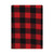 Hudson Baby Cotton Flannel Burp Cloths Bundle, Buffalo Plaid Bear
