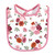 Hudson Baby Cotton Bibs, Pumpkin Spice