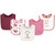 Hudson Baby Cotton Bibs, Pumpkin Spice