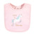 Hudson Baby Cotton Bibs, Glitter Unicorn