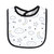 Hudson Baby Cotton Bibs, Dreamer