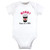 Hudson Baby Cotton Bodysuits, Mommy Latte