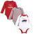 Hudson Baby Cotton Long-Sleeve Bodysuits, Valentine Truck