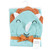 Hudson Baby Cotton Poly Animal Face Hooded Towel, Triceratops