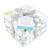 Hudson Baby Cotton Muslin Washcloths, Bees