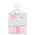Hudson Baby Hooded Towel and Five Washcloths, White Dots Pretty Elephant