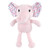 Little Treasure Plush Bathrobe and Toy Set, Floral Elephant