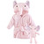 Little Treasure Plush Bathrobe and Toy Set, Floral Elephant