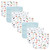 Hudson Baby Muslin Burp Cloth 7pk, Dino