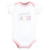 Hudson Baby Cotton Bodysuits, Girl First Valentine Easter