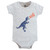 Hudson Baby Cotton Bodysuit, Shorts and Shoe Set, Dino Roar