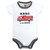 Hudson Baby Cotton Bodysuit, Shorts and Shoe Set, Firetruck Hero