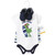 Hudson Baby Cotton Bodysuit, Shorts and Shoe Set, Surf Dude