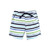 Hudson Baby Cotton Bodysuit, Shorts and Shoe Set, Surf Dude