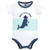 Hudson Baby Cotton Bodysuit, Shorts and Shoe Set, Underwater Whale