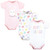 Hudson Baby Cotton Bodysuits, Happy Easter