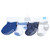 Hudson Baby Non-Skid No-Show Socks, Blue
