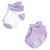 Hudson Baby Non-Skid No-Show Socks, Pink Lilac