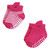 Hudson Baby Non-Skid No-Show Socks, Pink Lilac