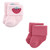 Hudson Baby Cotton Rich Newborn and Terry Socks, Strawberry 12-Pack