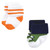 Luvable Friends Newborn and Baby Terry Socks, Athletic 12-Pack
