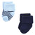 Luvable Friends Newborn and Baby Terry Socks, Red Navy Sneakers 12-Pack