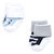 Luvable Friends Newborn and Baby Terry Socks, Red Navy Sneakers 12-Pack
