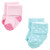 Luvable Friends Newborn and Baby Terry Socks, Mint Pink Mary Janes 12-Pack