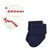 Little Treasure Newborn Socks, Baseball 12-Pack