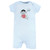 Hudson Baby Cotton Rompers, Pirate Shark